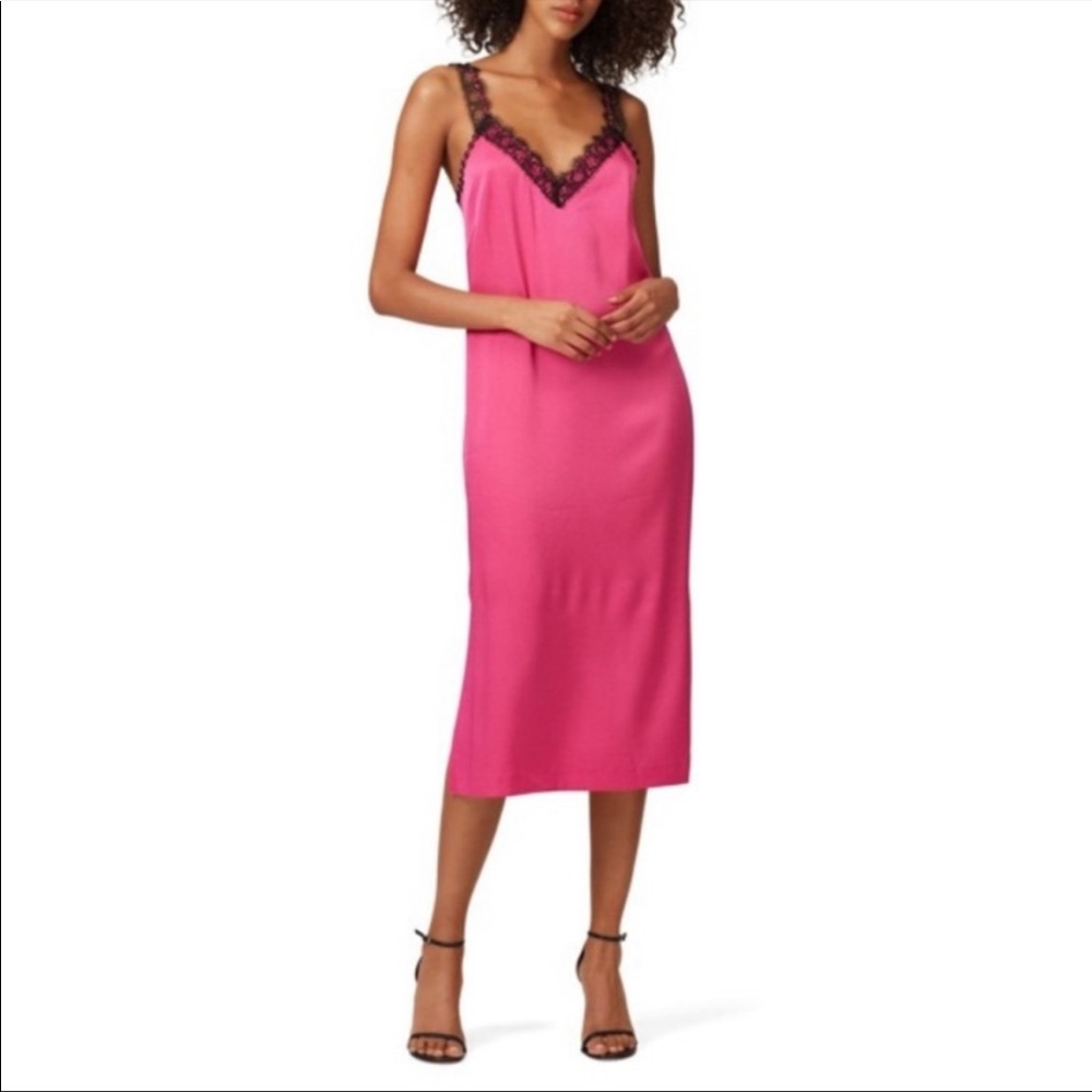Jason Wu Satin Silk Pink Slip Dress